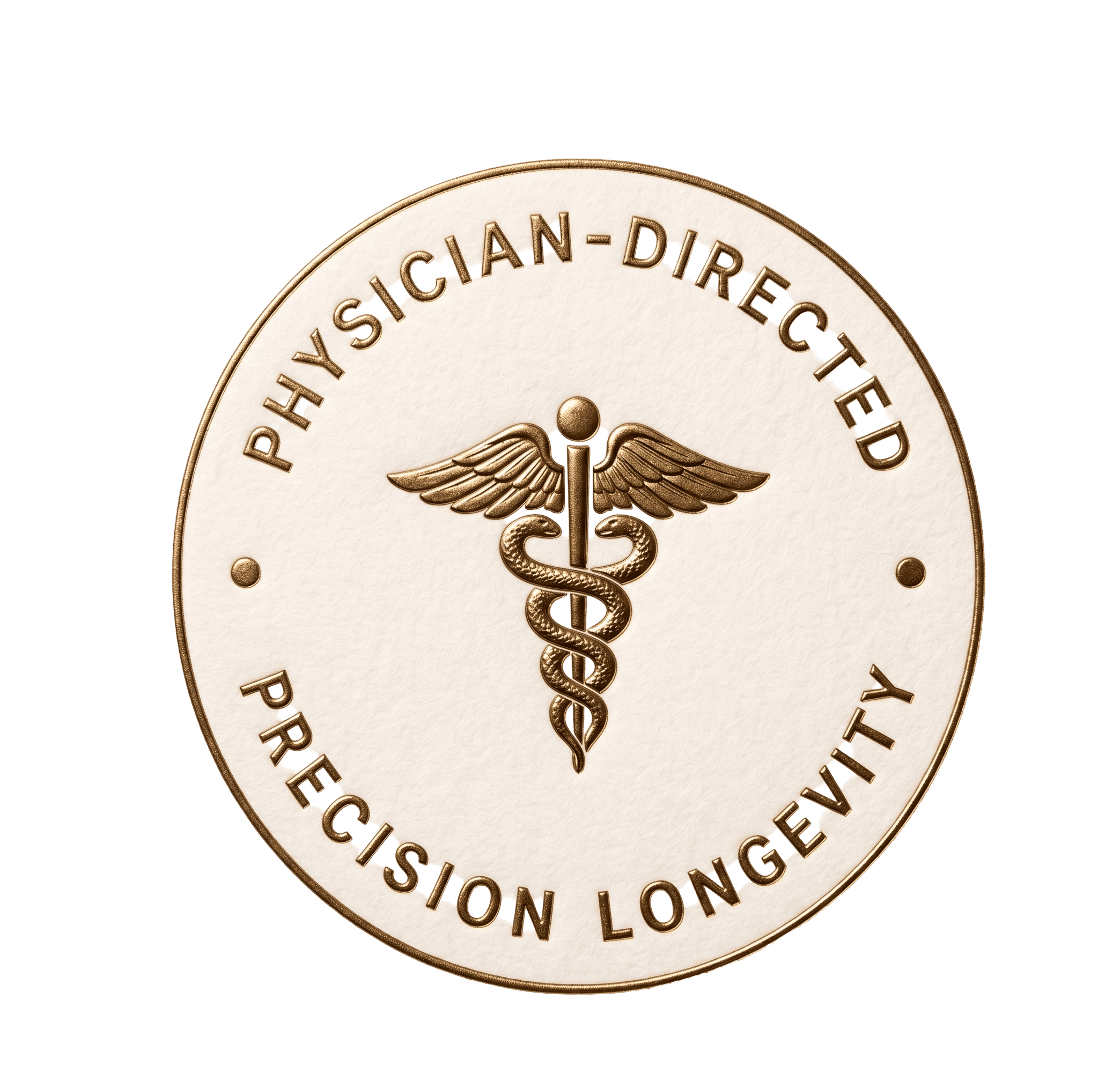 Physician-Directed Precision Longevity Emblem